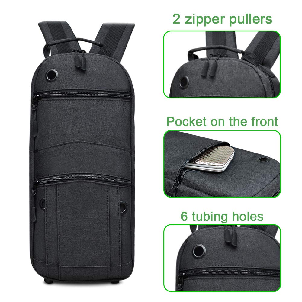 Oxygen Tank Backpack Portable Oxygen Cylinder Bag Carrying Travel Storage Fits M2 M4(A) M6(B) ML6 M7 M9(C)