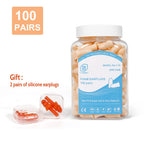 LYSIAN Foam Ear Plugs for Sleeping Small Ear Canals Women, Kids-35dB SNR Noise Canceling Sleep Earplugs for Snoring, Work, Shoot
