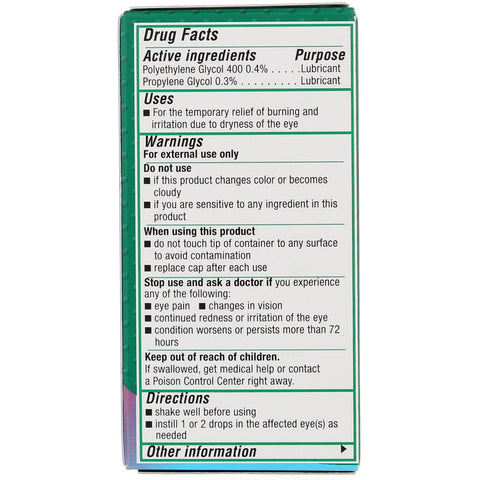 Systane Ultra Lubricant Eye Drops 0.3 oz