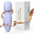 Fuwyiy Mini Manual Back Massagers,Gifts for Women Small Cordless Handheld Massager with 10 Modes, Personal Handheld Massager for