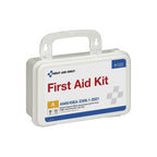 First Aid Only 91322 ANSI A 2021 and OSHA Compliant First Aid Kit, 10-Person Emergency First Aid Kit for Business, Home, Car, an