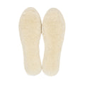 LAMBAA Sheep Wool Fleece Insoles White 8.5 Women/6.5 Men