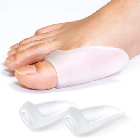 Promifun Gel Bunion Protector Shield, 10 Pack of Bunion Pads and Cushions, Bunion Guard for Big Toe, Relieve Foot Pain from Fric