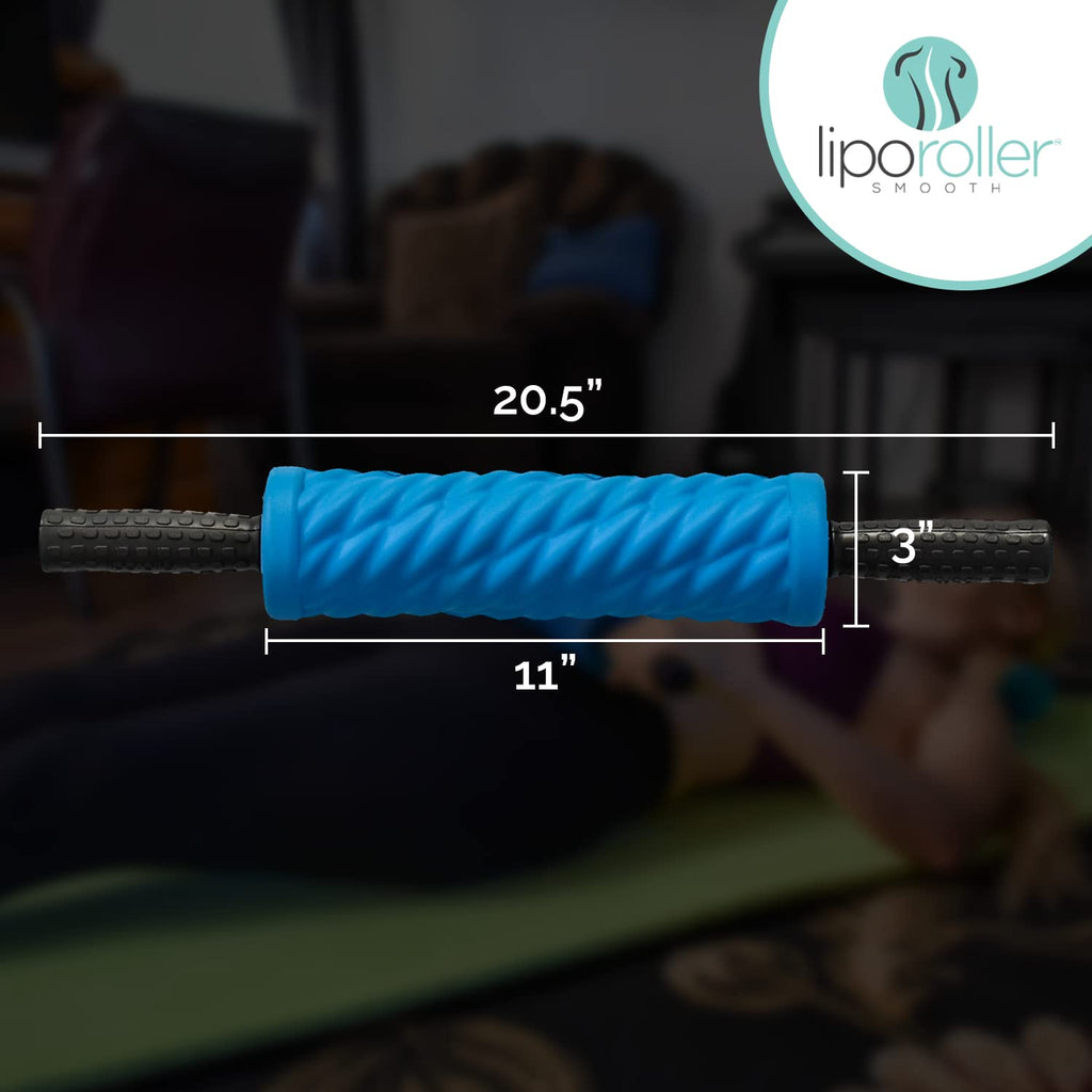 LIPOROLLER Post Liposuction Massager - Lymphatic Drainage Massager for Post Lipo Surgery - Quality EVA Material - Ridges and Gro