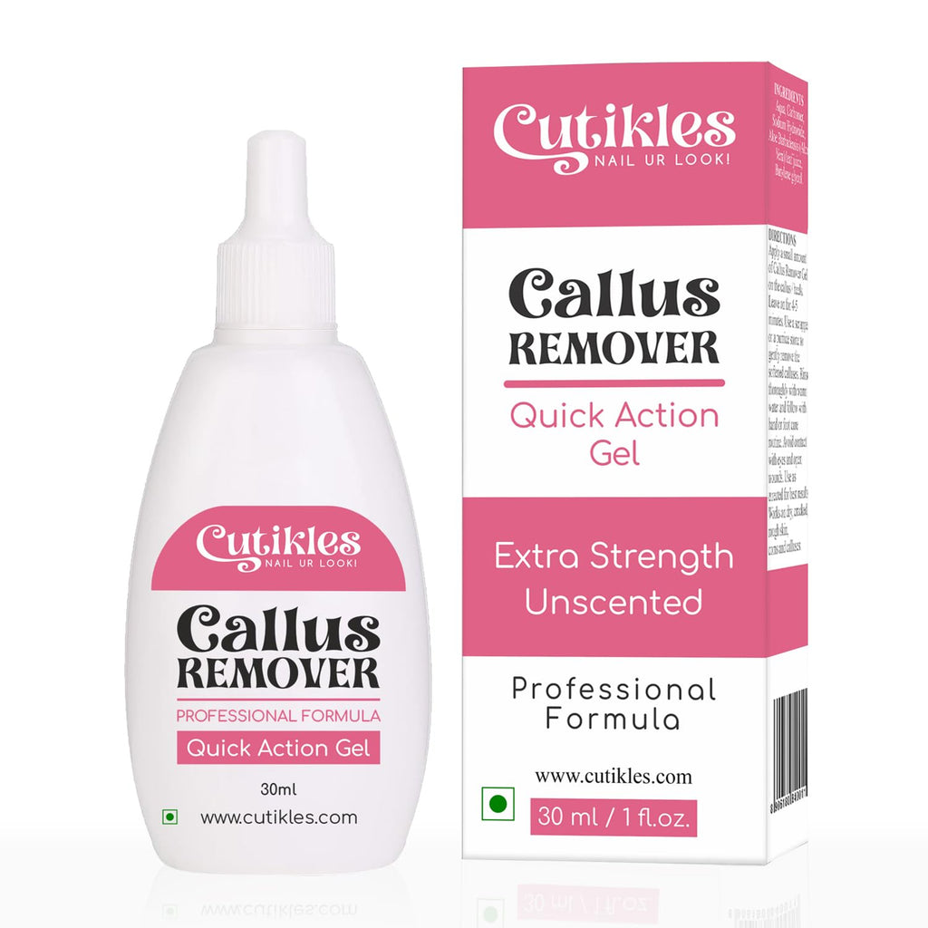 Cutikles Professional Callus Remover Gel for Feet - Extra Strength Gel Instantly Removes Tough Calluses for Spa-Quality Pedicure