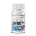 GenCare - Senna-S Natural Vegetable Laxative Plus Stool Softener Dual Action (200 Tablets) Value Pack | Gentle Dependable Overni