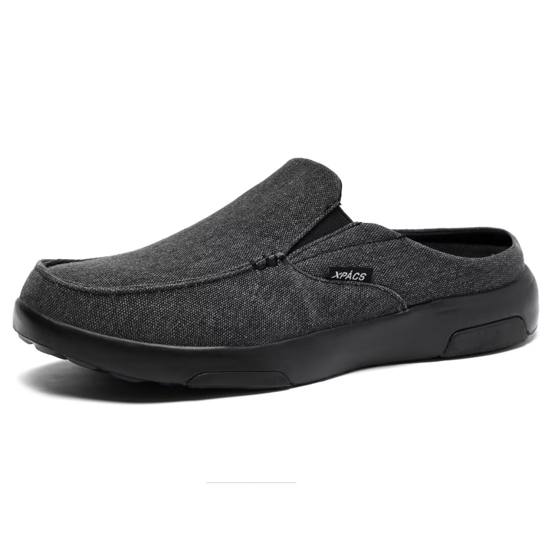 XPACS Mens Superior Orthopedic Driving Shoes for Outdoor, Durable Orthopedic Slip-On Loafers for Diabetic Foot Relief, Flexing C