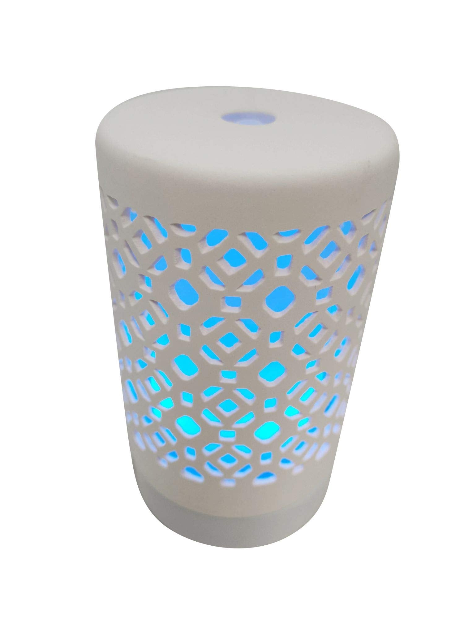 EcoGecko Ceramic Essential Oil Aroma Air Freshener Diffuser, Ultrasonic Diffusing Cool Mist Humidifier with Timers for Office Ho