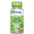 SOLARAY White Willow 400mg - White Willow Bark Capsules - Soothing Herbal Support for Wellness and Comfort w/Naturally Occurring