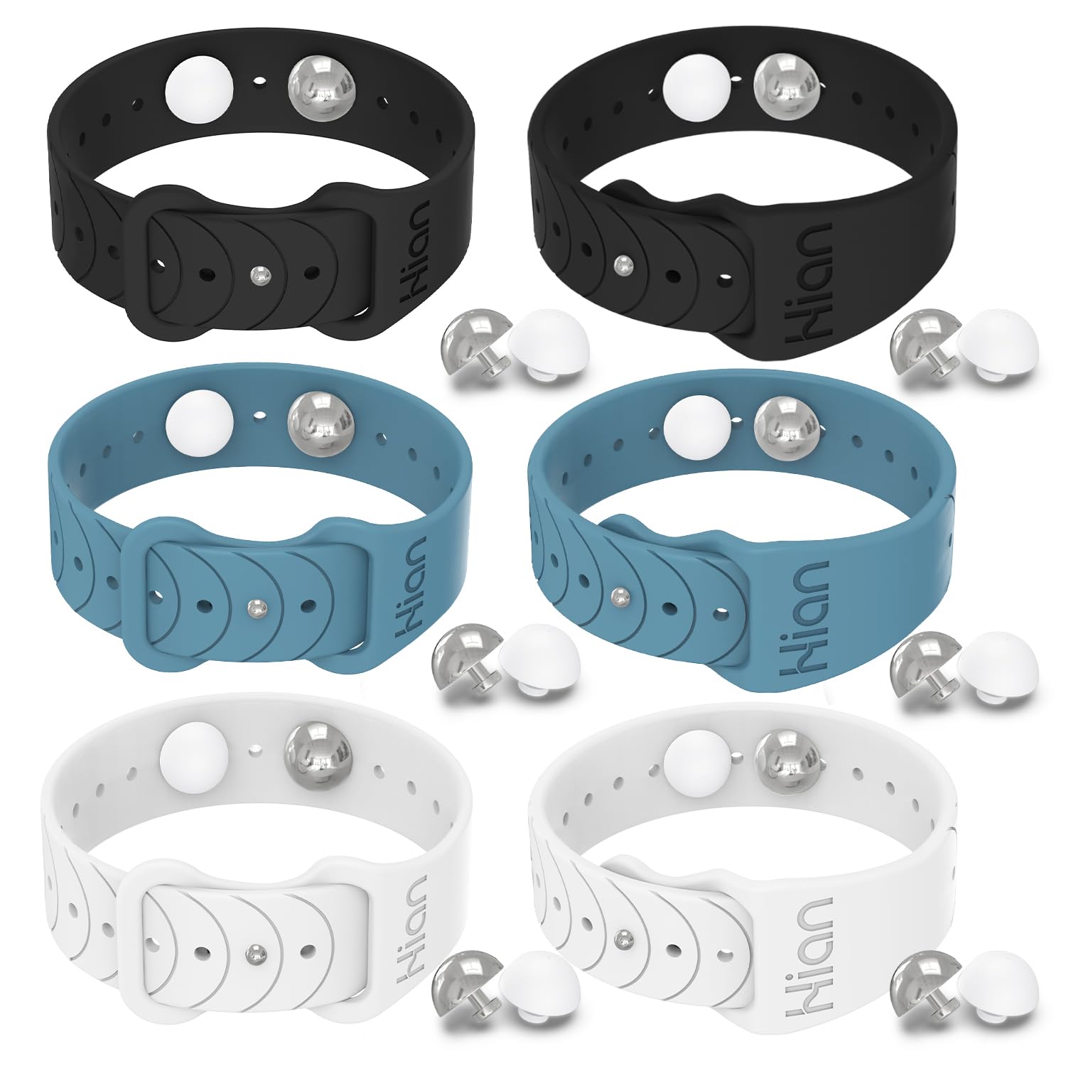 Hion Motion Sickness Bracelets Sea Sickness Wristbands for Motion Sickness/Morning Sickness/Pregnancy Nausea Anti Nausea Bands A