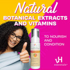 vH essentials Foaming Feminine Wash - Fragrance Free - Ph Balanced, Hypoallergenic, Prebiotics, Natural Botanical Extracts and V