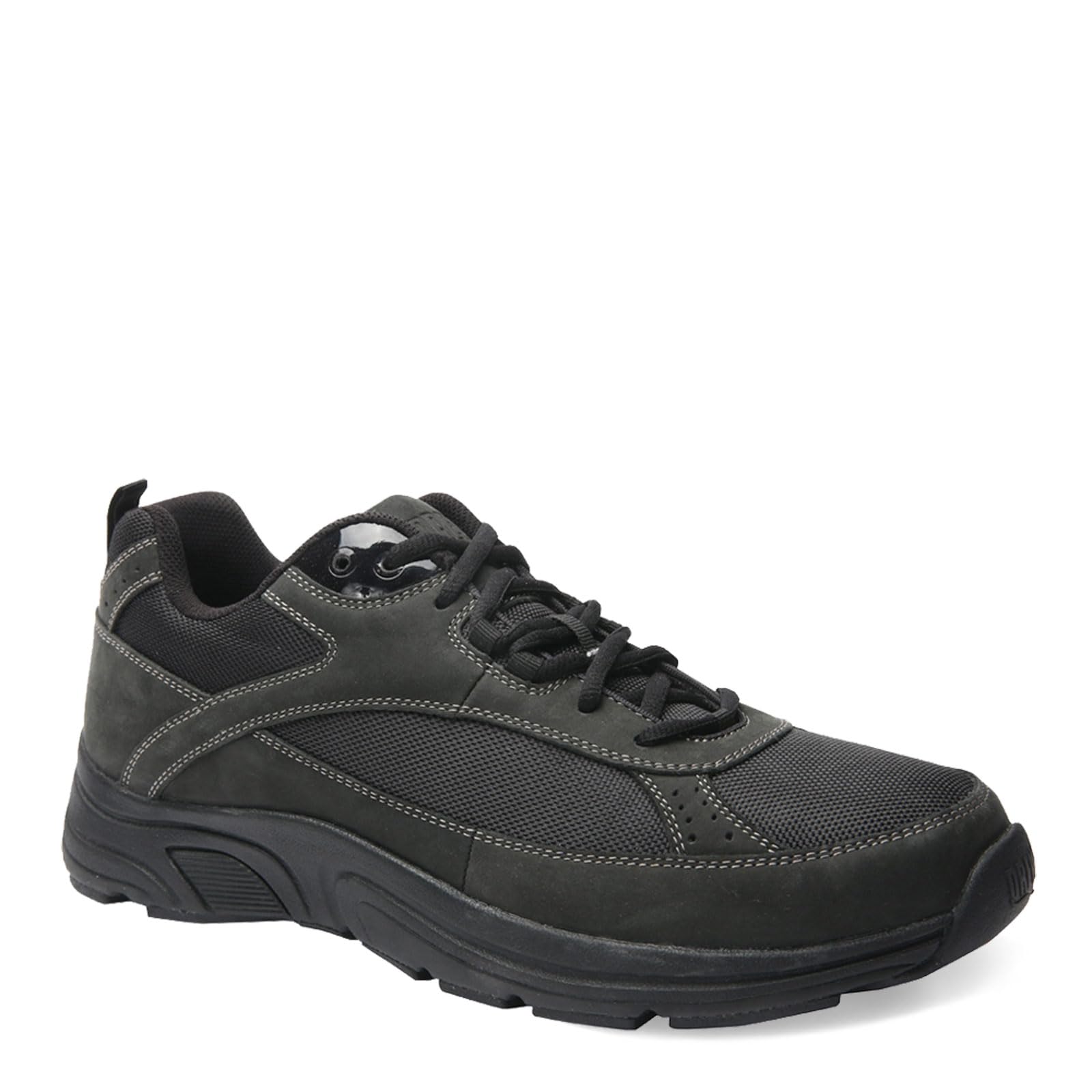 Drew Mens Aaron Comfortable Diabetic Friendly Walking Shoe with Extra Depth 9.5 6E US Black