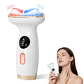 Red Light for Face & Neck Beauty Massager, 7-in-1 LED Gua Sha Sculptor, Microcurrent, Vibration for Face Neck Eye Lifting, Wrink