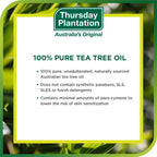 Thursday Plantation Australian Tea Tree Oil, Naturally Sourced Oil, Cleanses and Purifies, 0.85 fl oz