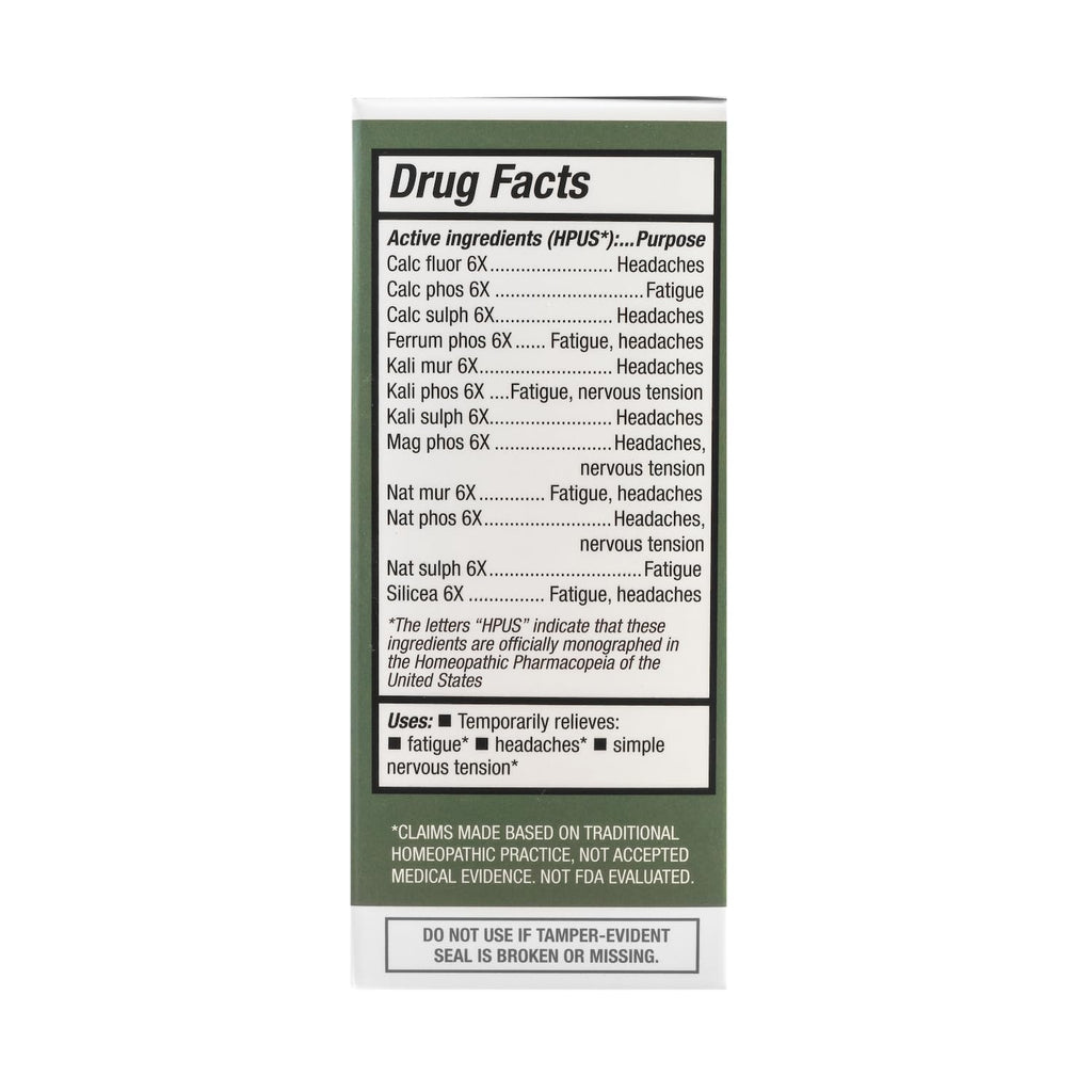 Jackson's 12-in-1 Cell Salt Combination - Certified Vegan, Lactose-Free All 12 Tissue Salts in 6X Potency - Made in The USA (200