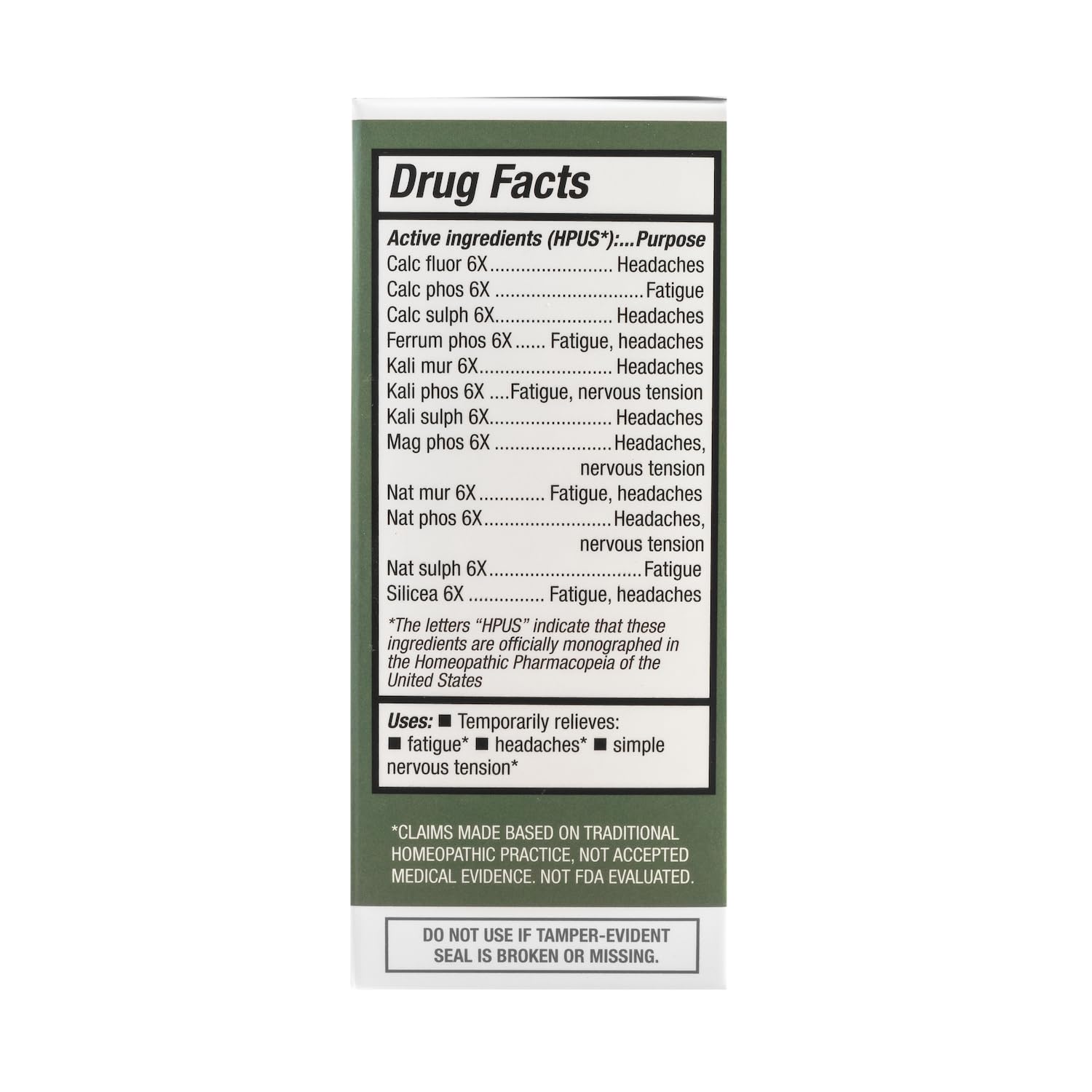 Jackson's 12-in-1 Cell Salt Combination - Certified Vegan, Lactose-Free All 12 Tissue Salts in 6X Potency - Made in The USA (200