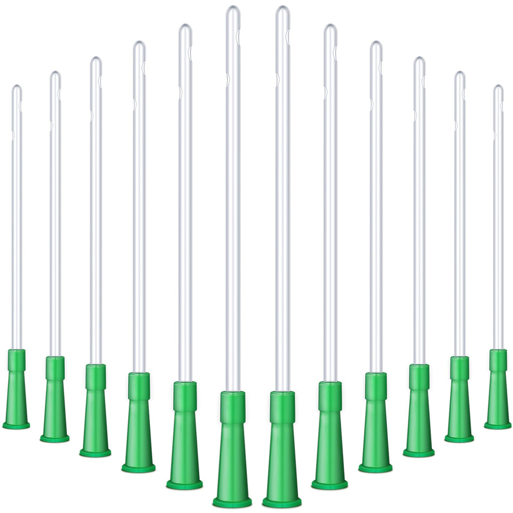 Nuanchu 60 Pieces PVC Replacement Tubings Supplies Tubes Kit Clear Replacements Hose with Flexible Rounded End for Smooth Insert