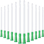 Nuanchu 60 Pieces PVC Replacement Tubings Supplies Tubes Kit Clear Replacements Hose with Flexible Rounded End for Smooth Insert