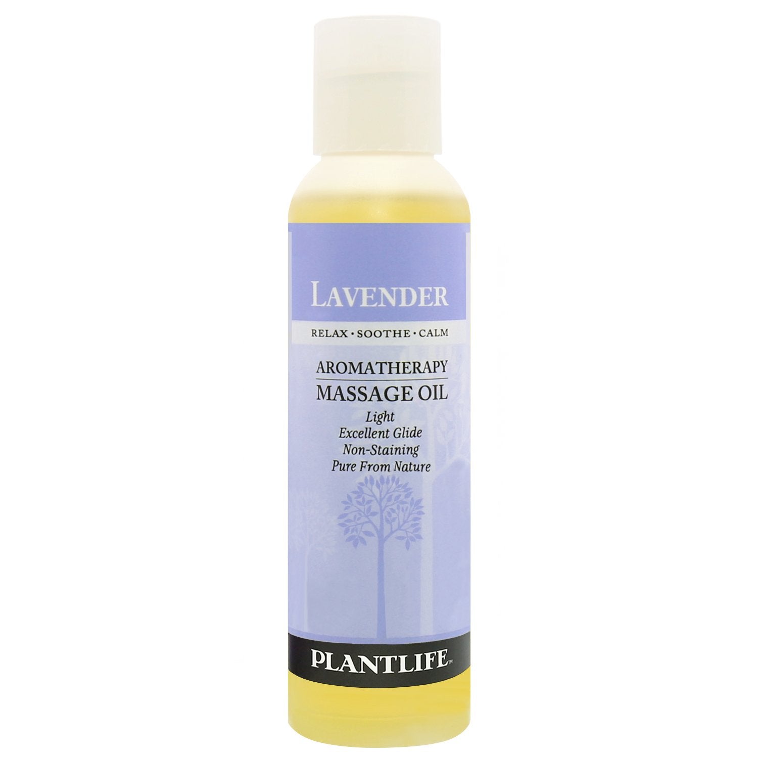 Plantlife Lavender Massage Oil - Absorbs Deeply into The Skin and is Circulated Throughout, Providing Optimum Benefit to The Min