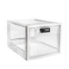 Medicine Box with Combination Locker,Lock boxes for Medication Safe Storage Cabinet, Large Lockable Box for Food,Snacks,Phone Ja
