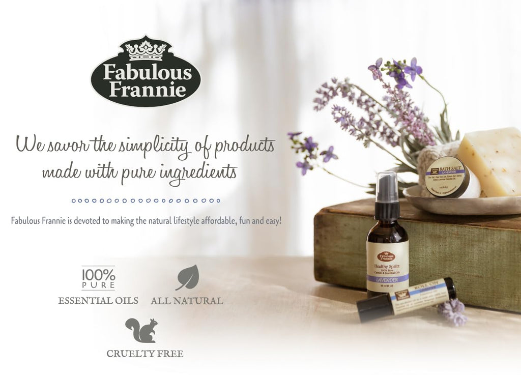 Fabulous Frannie Grief Essential Oil Blend Roll-On Bergamot, Chamomile, Cypress and Marjoram Pure Essential Oils 10ml