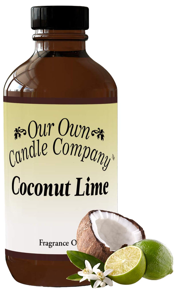 Our Own Candle Company - Coconut Lime Scented, Premium Grade Home Fragrance Oil for Diffusers (2oz)