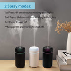 Car Diffuser Humidifier USB Aromatherapy Essential Oil Diffuser Car Air Freshener Diffuser USB Cool Mist Mini Portable Diffuser