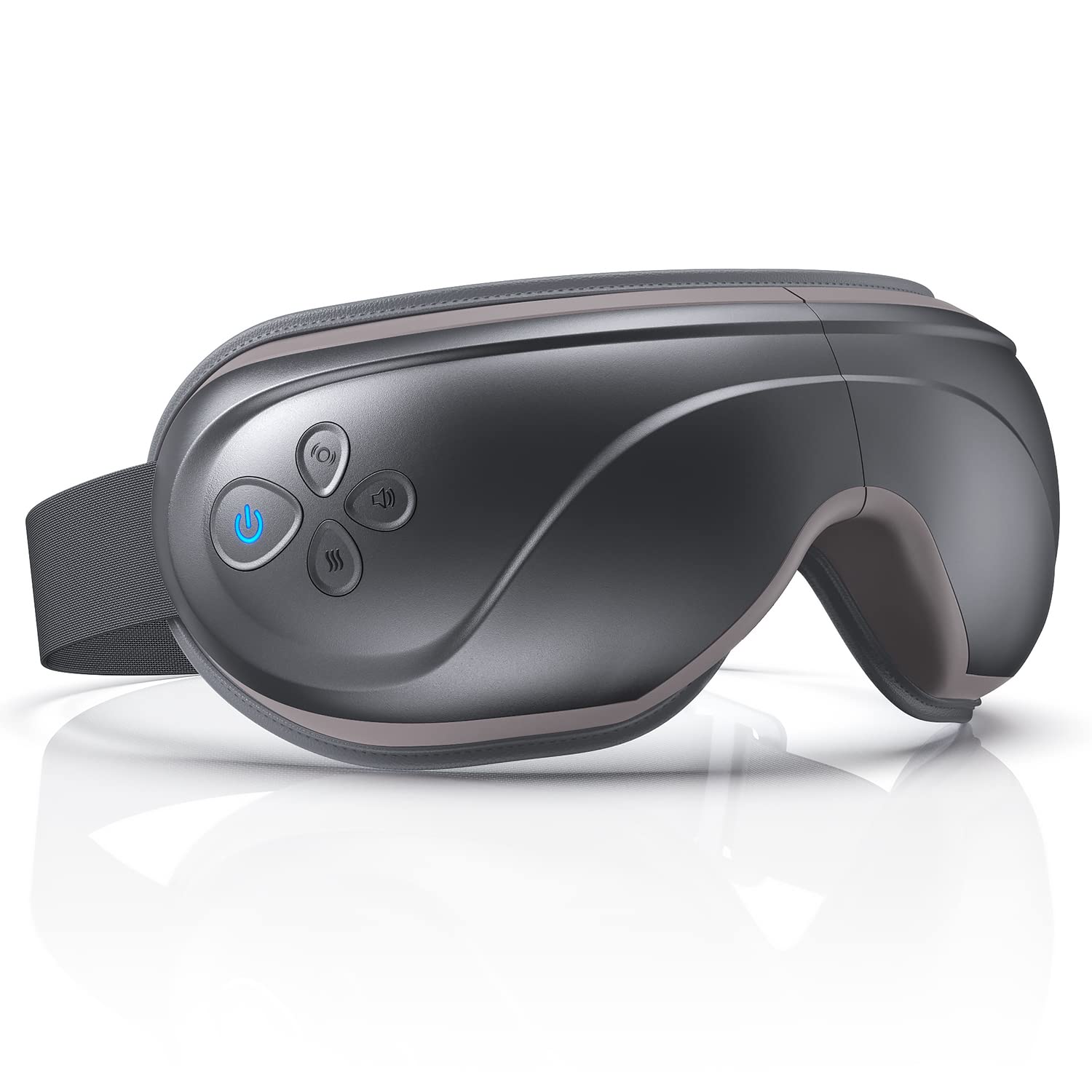 RENPHO Eye Massager with Heat, Birthday Gift Bluetooth Music Eyeris 2 for Migraines, Rechargeable Eye Mask for Relax Eye Strain 