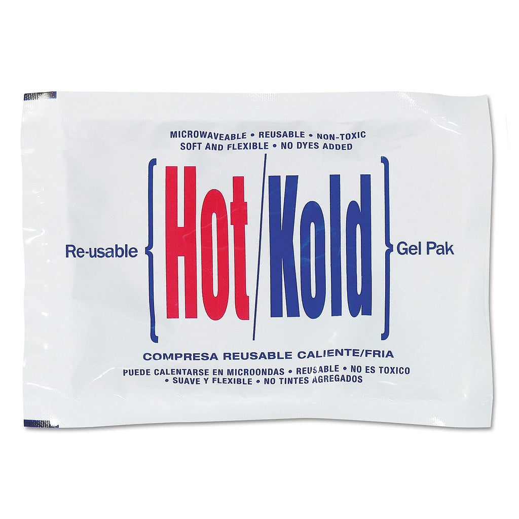 PhysiciansCare 13462 Reusable Hot/Cold Pack, 8.63-Inch Long, White