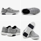 XPACS Cushioned Hanging Out Loafers for Outside and House, Shock Absorber Diabetic Recovery Slip On Shoes with Arch Support, Non