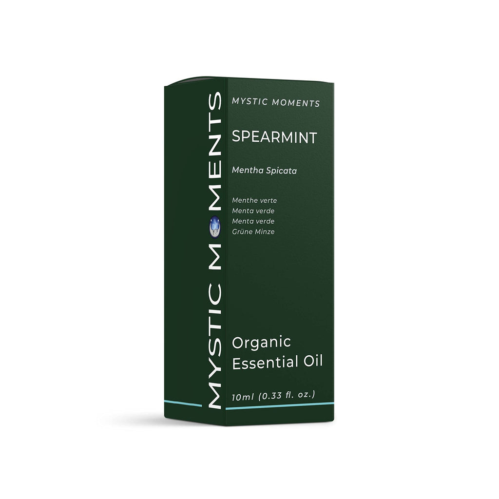 Mystic Moments | Spearmint Organic Essential Oil - 10ml - 100% Pure