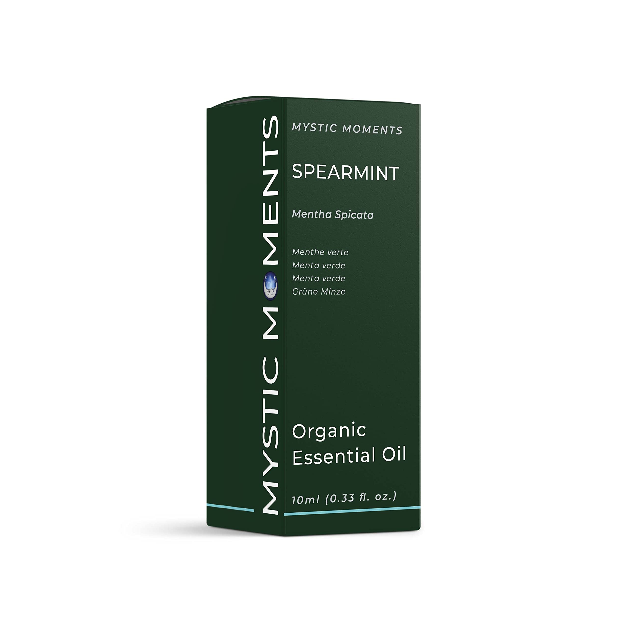 Mystic Moments | Spearmint Organic Essential Oil - 10ml - 100% Pure