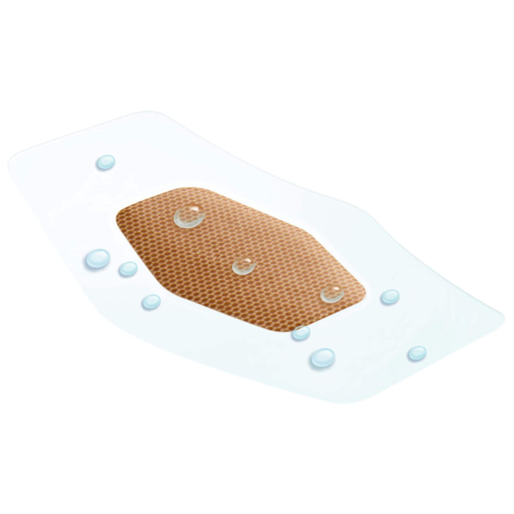3M Waterproof Bandages, 1-1/16x2-1/4, Clear (MMM58620PB) Category: Bandages and Dressings - 20 ct