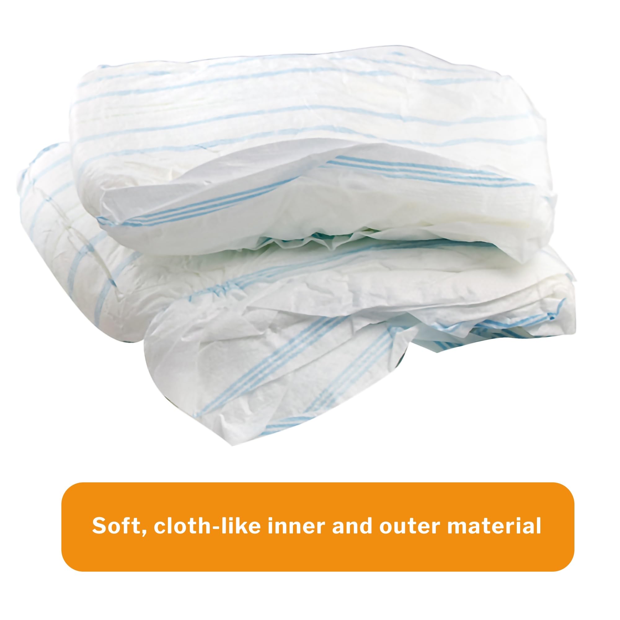McKesson Incontinence Pads for Adult Women and Men [Pack of 20] Bladder Control and Postpartum Liners, Light Absorbency