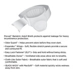 Prevail Specialty Brief, Bariatric B, to 100 Inch Waist, Heavy Absorbency, PV-094 - Case of 40