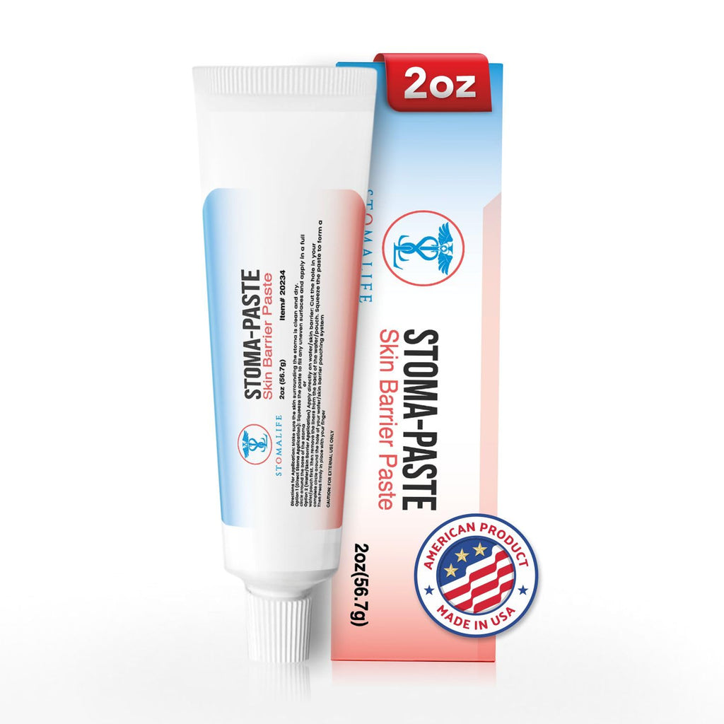 Stomalife Ostomy Paste 2 Oz, Stoma Barrier Paste with Skin Irritation Prevention | Accessories for Ostomy-Colostomy-Ileostomy (2