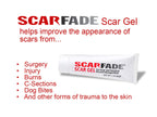 Scarfade silicone scar gel for scar removal, scar therapy - 30g Tube