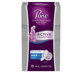 Poise Ultra Thin Pads with Wings Active Collection (Moderate - 18 Pads)