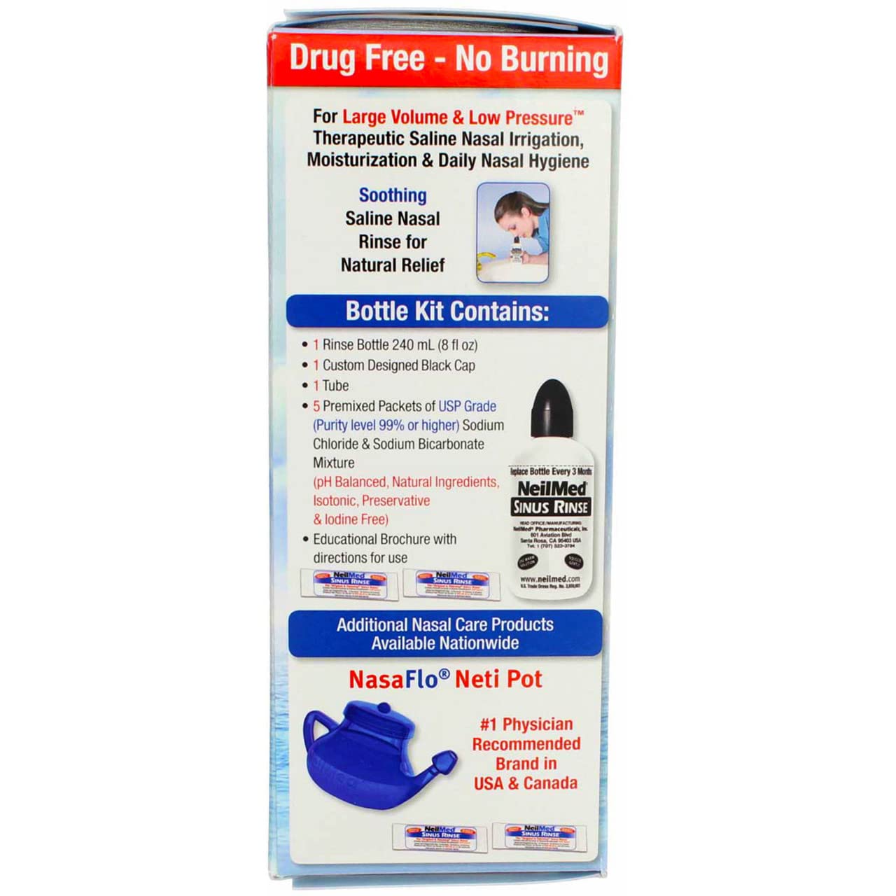 NeilMed Sinus Rinse Starter Kit 1 Each (Pack of 4)