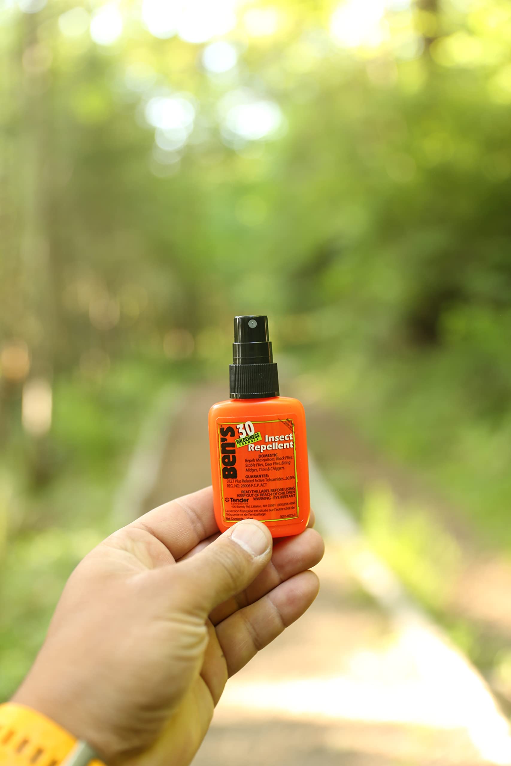 Bens 30% DEET Mosquito, Tick and Insect Repellent, 1.25 Ounce Pump, Pack of 4
