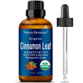 Organic Cinnamon Essential Oil 30 ml - Cinnamon Oil for Diffuser, Aromatherapy - Cinnamon Leaf Oils Essential Oil for Sinus Ease
