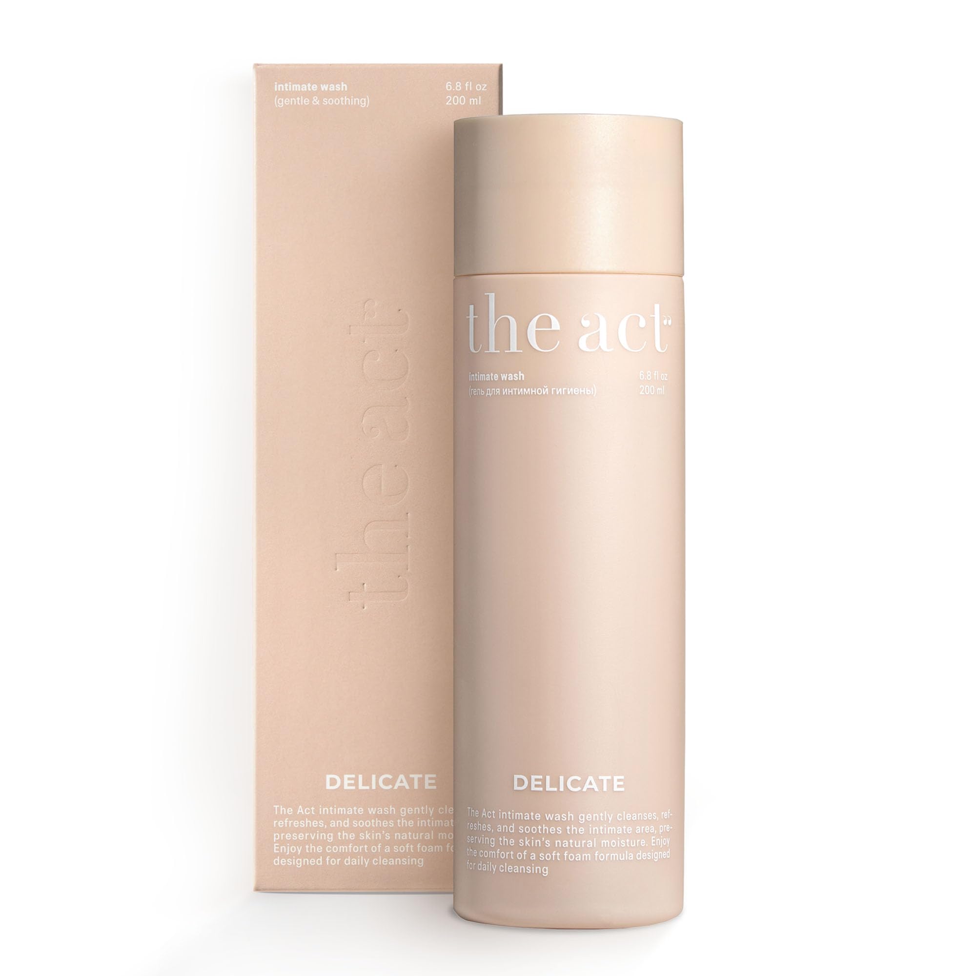 The Act Feminine Wash for Women - Gentle pH-Balanced Cleanser for All Skin Types, Including Sensitive Skin - Daily Comfort and F