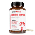 Fox Hunt Irish Sea Moss Complex 1000Mg (60 Capsules Each Pack) Burdock Root Bladderwrack Capsules  Digestive Health & Boosts I