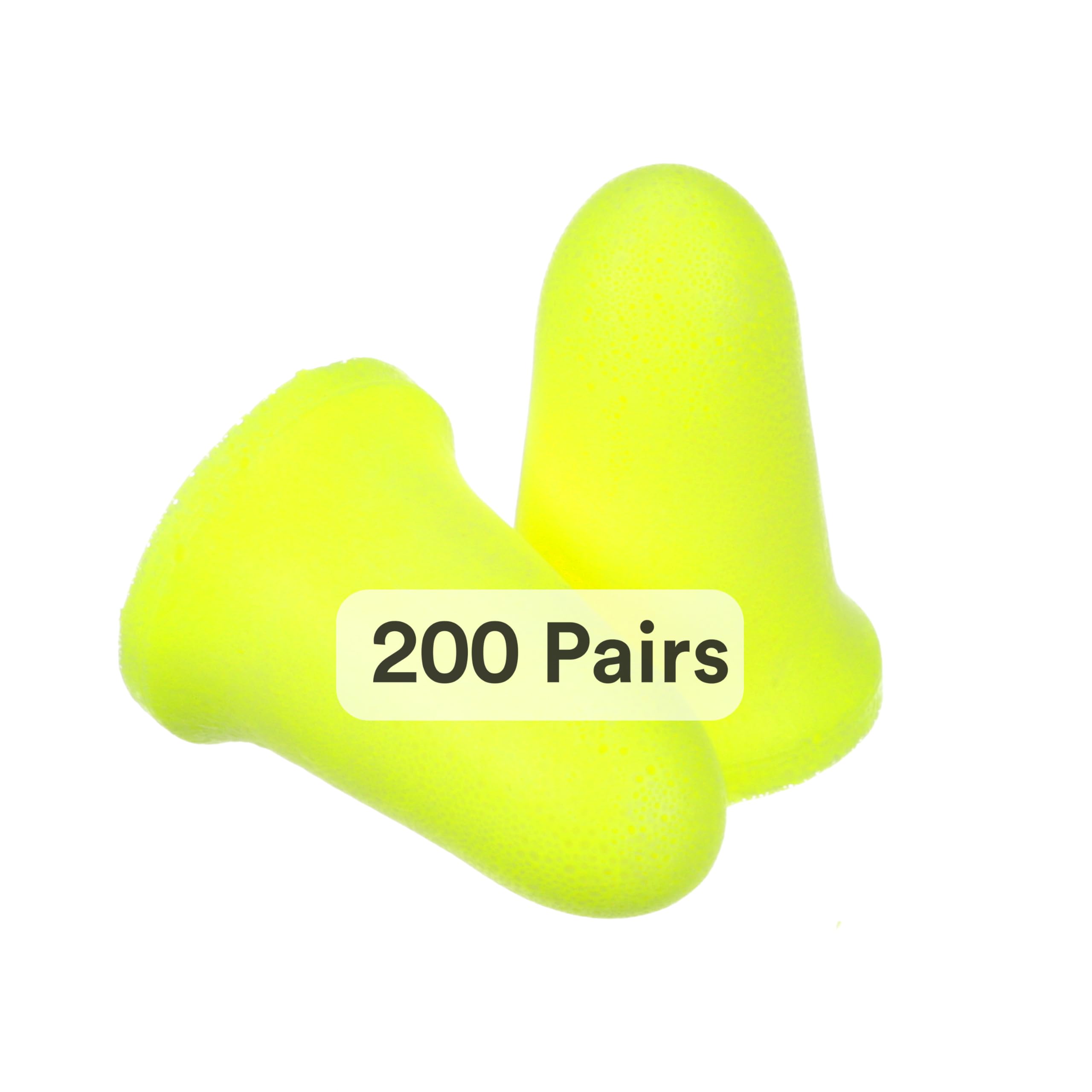 3M Ear Plugs, 200 Pairs/Box, E-A-Rsoft FX 312-1261, Uncorded, Disposable Foam Earplugs, Noise Reduction Rating NRR 33, Drilling,