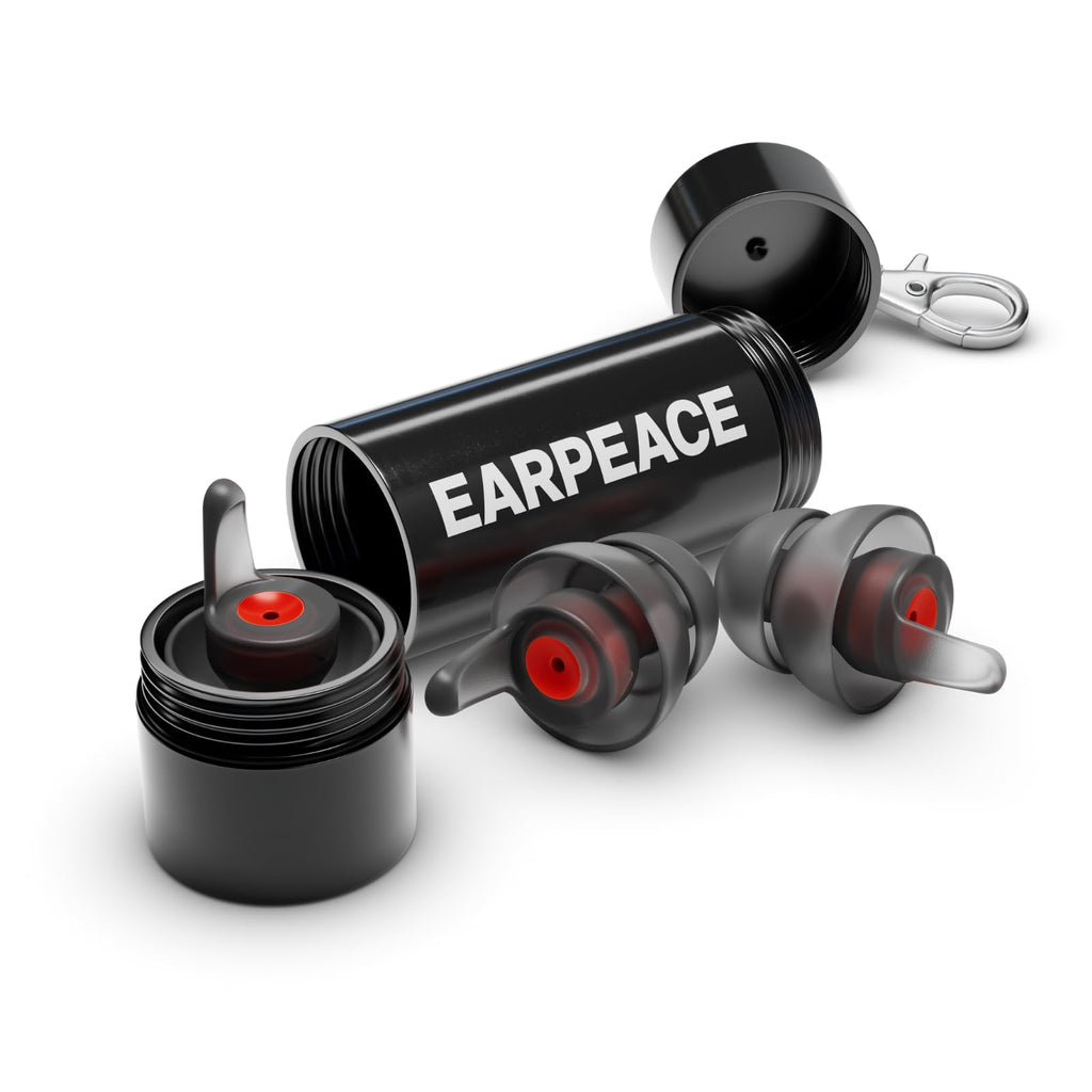 EARPEACE Moto - Reusable Motorcycle Earplugs - Motorcycle Ear Plugs Wind Noise Protection - Comfortable Ear Plugs for Motorcycle