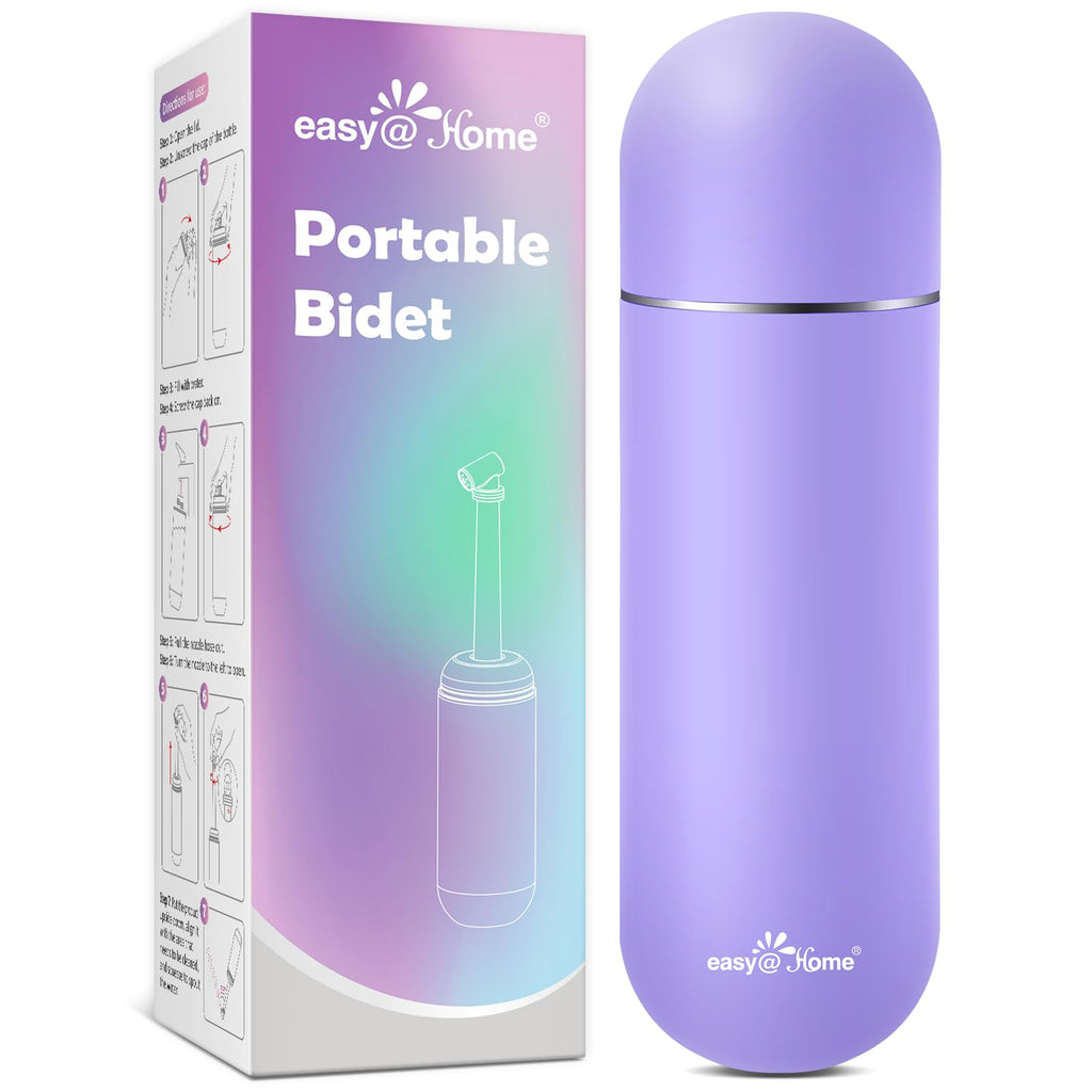 Portable Peri Bottle for Postpartum & Perineal Care: Easy@Home Handheld Bidet Perfect for Personal Hygiene Cleaning & Travel Fri