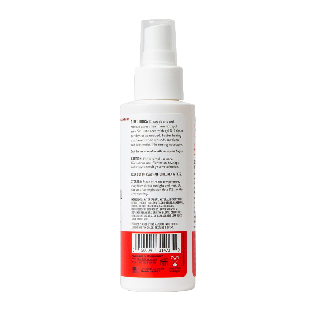 SKOUTS HONOR Probiotic Hot Spot Hydrogel - Natural Hot Spot Treatment, Soothes and Heals Wounds, Burns, and Irritated Skin, Saf