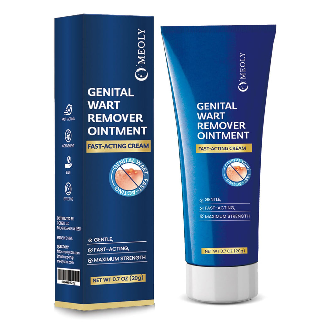 MEOLY Genital Wart Remover Cream: Genital Wart Removal Ointment with Salicylic Acid Fast-Acting, Gentle for Men and Women 20g