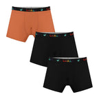 Carer Boys Incontinence Underwear Washable Kids Cotton Incontinence Boxer Briefs with Front Absorbency 80ml Reusable Leak Proof 