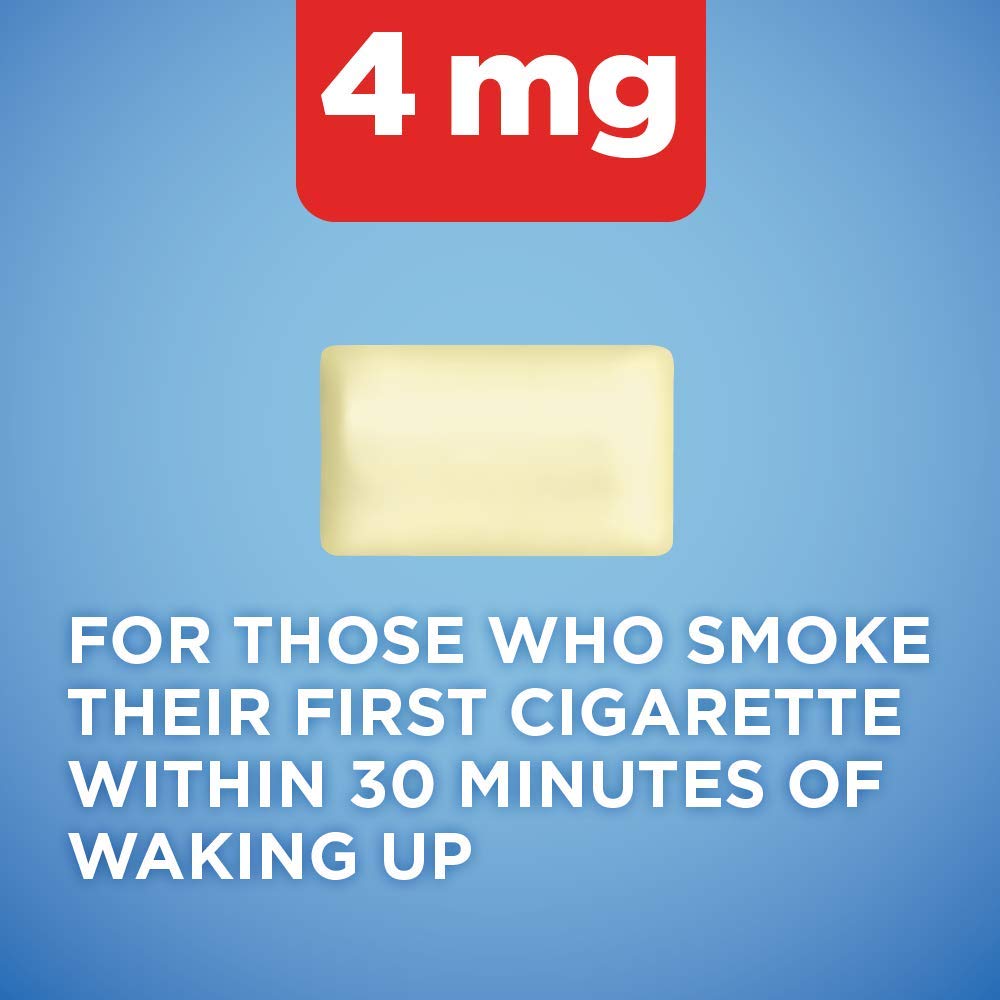 Amazon Basic Care Nicotine Polacrilex Uncoated Gum, 4 mg (Nicotine), Original Flavor, Stop Smoking Aid, 310 Count